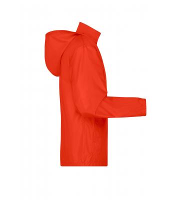 Homme Veste coupe vent homme Orange-vif 8381