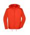 Homme Veste coupe vent homme Orange-vif 8381