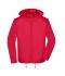 Homme Veste coupe vent homme Rouge-clair 8381