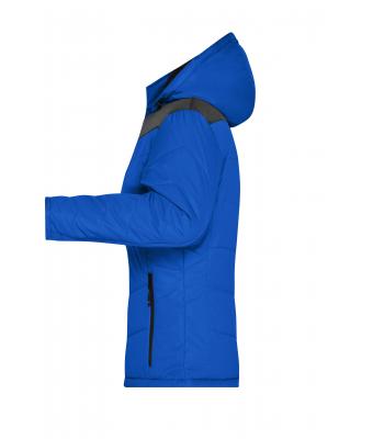 Dames Ladies' Winter Jacket Royal/antraciet-melange 8492