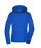 Dames Ladies' Winter Jacket Royal/antraciet-melange 8492