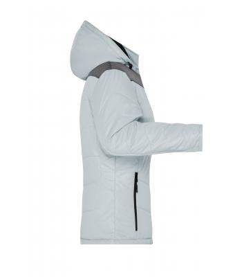 Dames Ladies' Winter Jacket Zilver/antraciet-melange 8492