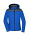 Dames Ladies' Winter Jacket Royal/antraciet-melange 8492