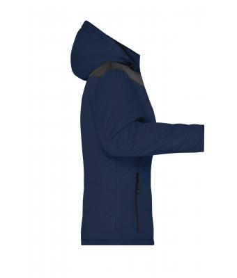 Femme Veste d'hiver femme Marine/anthracite-mélange 8492