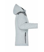 Femme Veste d'hiver femme Argent/anthracite-mélange 8492