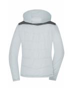 Femme Veste d'hiver femme Argent/anthracite-mélange 8492