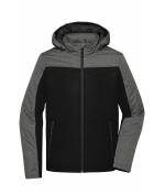 Herren Men's Winter Jacket Black/anthracite-melange 8493