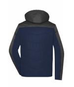 Herren Men's Winter Jacket Navy/anthracite-melange 8493