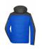 Heren Men's Winter Jacket Royal/antraciet-melange 8493