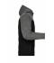 Heren Men's Winter Jacket Zwart/antraciet-melange 8493