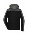 Heren Men's Winter Jacket Zwart/antraciet-melange 8493