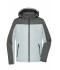 Heren Men's Winter Jacket Zilver/antraciet-melange 8493