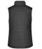 Ladies Ladies' Padded Vest Black 8499