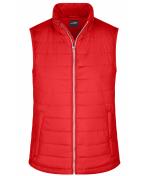 Ladies Ladies' Padded Vest Red 8499
