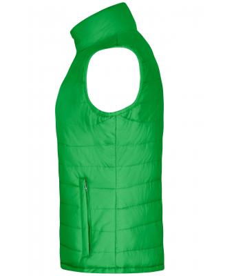 Damen Ladies' Padded Vest Green 8499