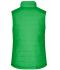 Damen Ladies' Padded Vest Green 8499