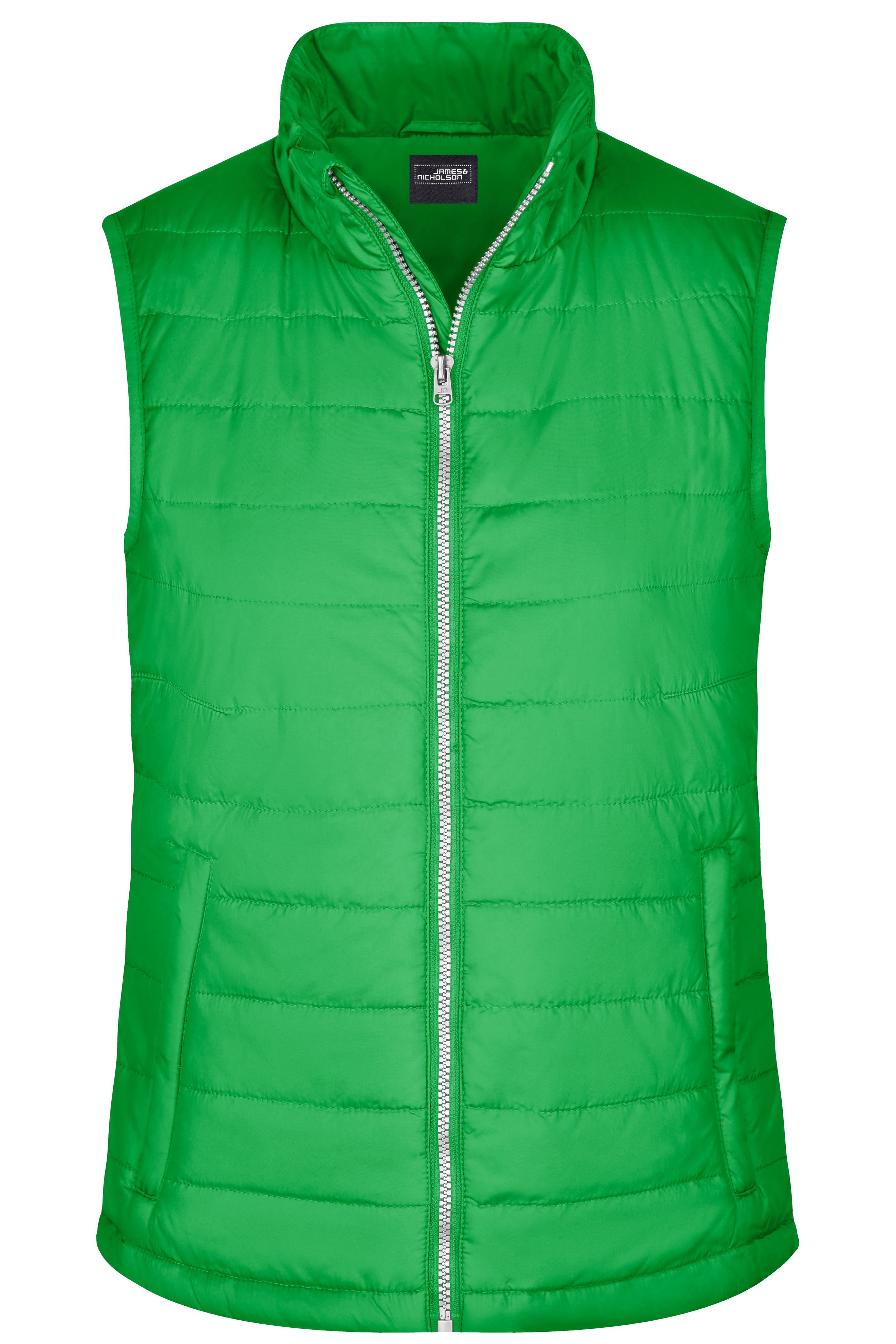Damen Ladies' Padded Vest Green-Daiber