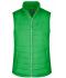 Damen Ladies' Padded Vest Green 8499
