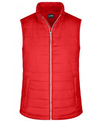 Ladies Ladies' Padded Vest Red 8499