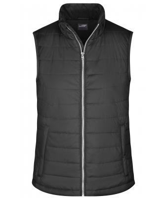 Damen Ladies' Padded Vest Black 8499