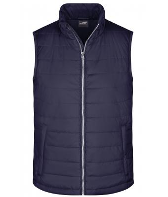 Homme Bodywarmer matelassé homme Marine 8498