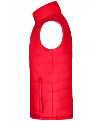 Homme Bodywarmer matelassé homme Rouge 8498
