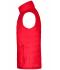 Homme Bodywarmer matelassé homme Rouge 8498