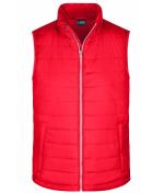 Herren Men's Padded Vest Red 8498