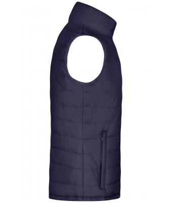 Men Men's Padded Vest Navy 8498