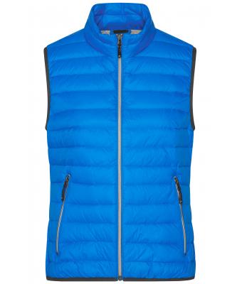 Femme Bodywarmer en duvet femme Cobalt/argent 8494