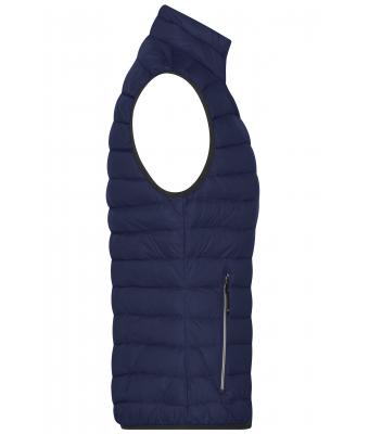 Femme Bodywarmer en duvet femme Marine/argent 8494