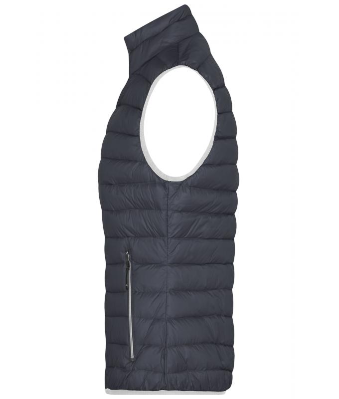 Femme Bodywarmer en duvet femme Graphite/argent 8494