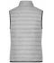 Femme Bodywarmer en duvet femme Argent-mélange/graphite 8494