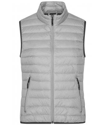 Femme Bodywarmer en duvet femme Argent-mélange/graphite 8494