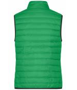 Femme Bodywarmer en duvet femme Vert-fougère/argent 8494