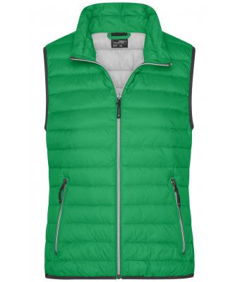 Femme Bodywarmer en duvet femme Vert-fougère/argent 8494