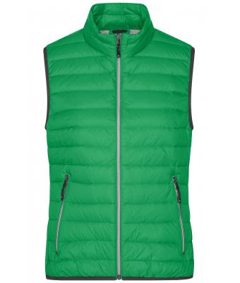Femme Bodywarmer en duvet femme Vert-fougère/argent 8494
