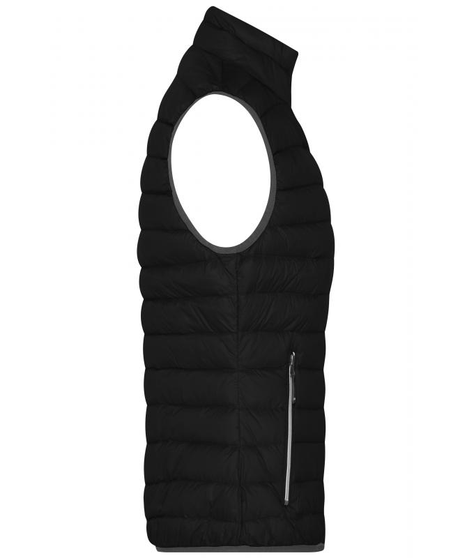 Ladies Ladies' Down Vest Black/silver 8494