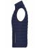 Dames Ladies' Down Vest Navy/zilver 8494