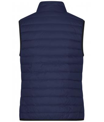 Dames Ladies' Down Vest Navy/zilver 8494