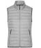 Damen Ladies' Down Vest Silver-melange/graphite 8494