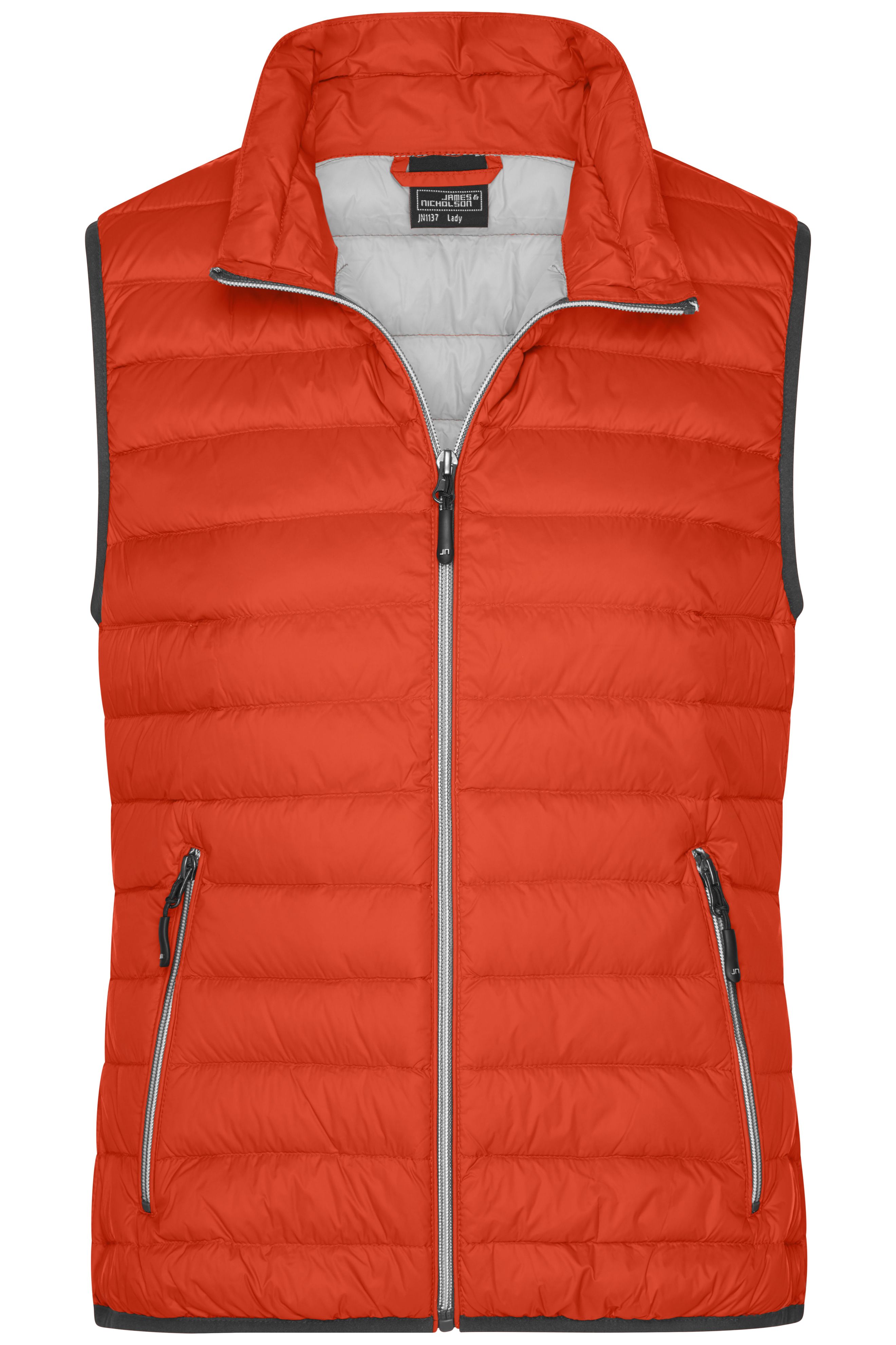 Ladies Ladies' Down Vest Burntorange/silverDaiber