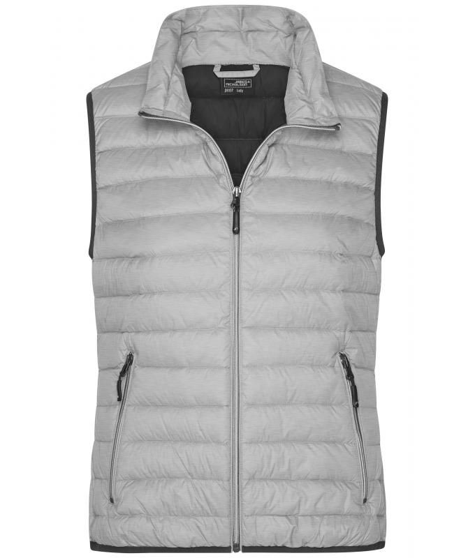 Ladies Ladies' Down Vest Silver-melange/graphite 8494