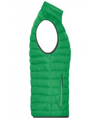 Damen Ladies' Down Vest Fern-green/silver 8494