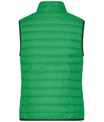 Damen Ladies' Down Vest Fern-green/silver 8494