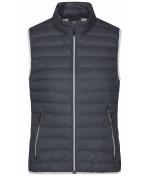 Ladies Ladies' Down Vest Graphite/silver 8494