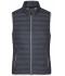 Ladies Ladies' Down Vest Graphite/silver 8494