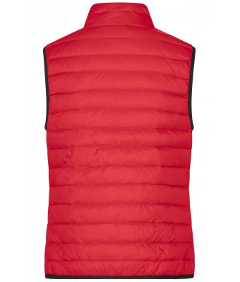 Dames Ladies' Down Vest Rood/zilver 8494
