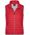 Dames Ladies' Down Vest Rood/zilver 8494