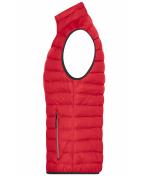 Damen Ladies' Down Vest Red/silver 8494